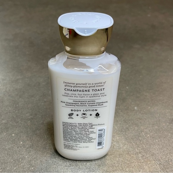 Bath & Body Works Champagne Toast Body Lotion 8 oz Shea Butter + Vitamin E - Picture 4 of 5